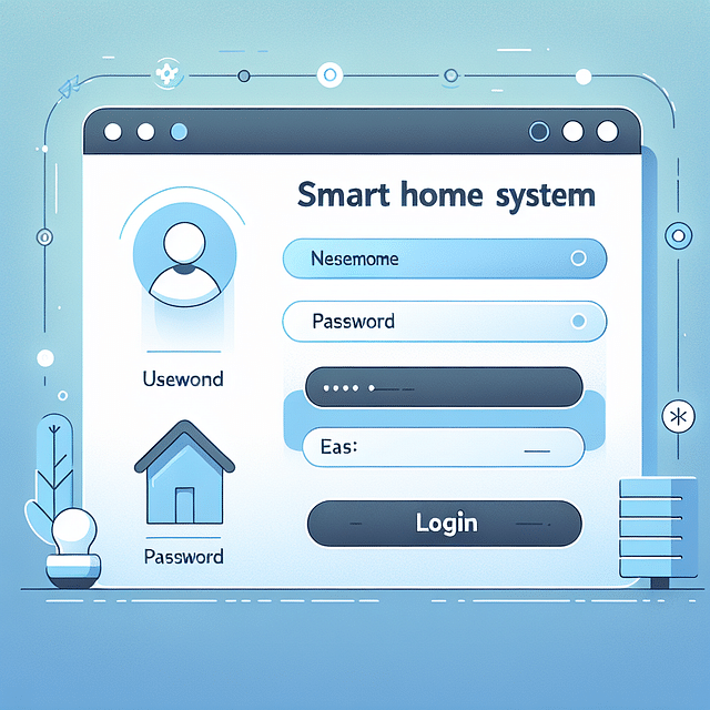screenshot of openHAB's Main UI login page
