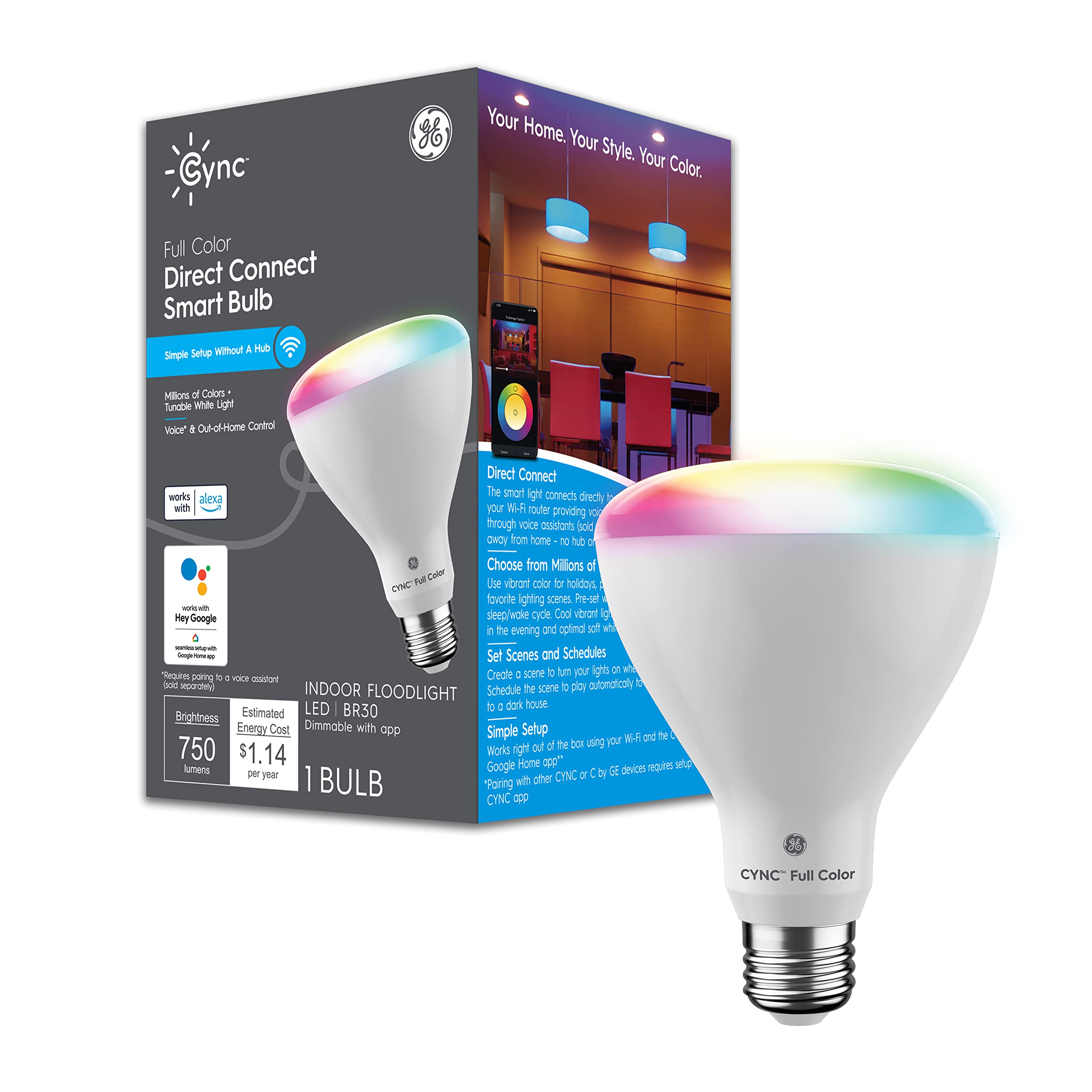C by GE Cync Smart LED Bulbs