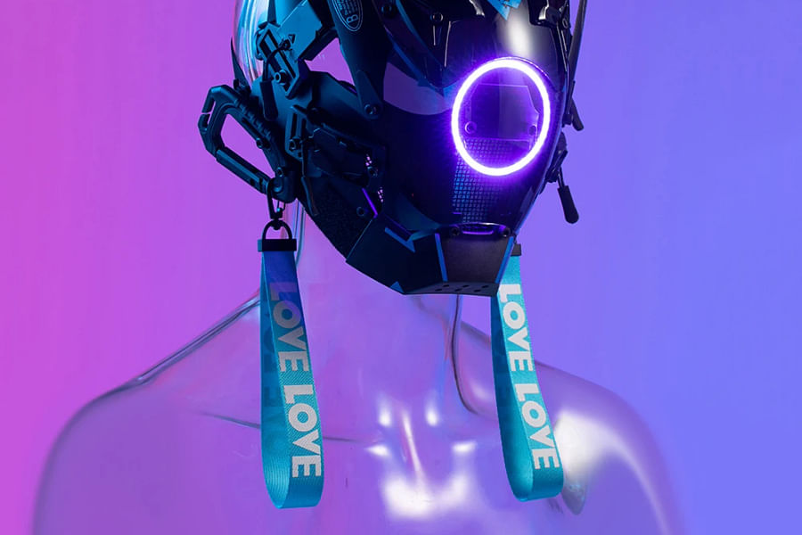blue purple smart lighting sci-fi