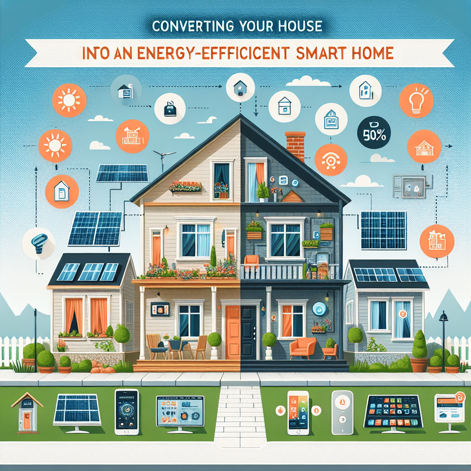 Converting Your House into an Energy-Efficient Smart Home