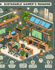 Designing an Eco-Friendly Gamer's Paradise: Energy-Saving Tips and Devices for Your Gaming Setup