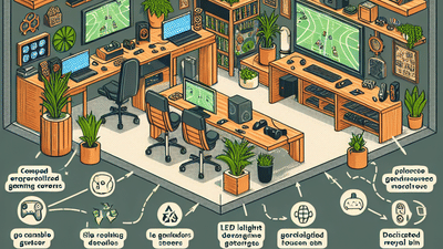 Designing an Eco-Friendly Gamer's Paradise: Energy-Saving Tips and Devices for Your Gaming Setup