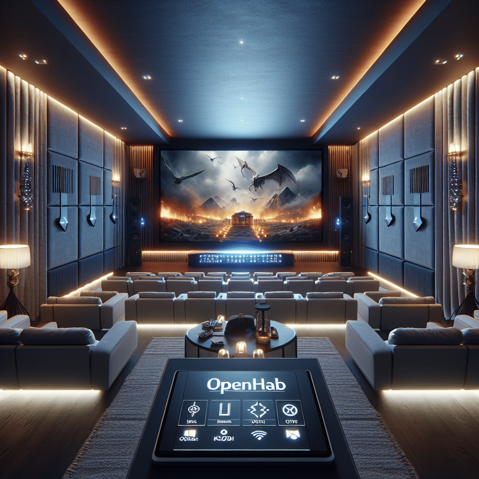 Next-Level Home Theater Automation: Integrating openHAB with Kodi for the Perfect Movie Night